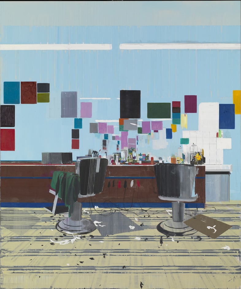 Hurvin Anderson, “Jersey” (2008) 4