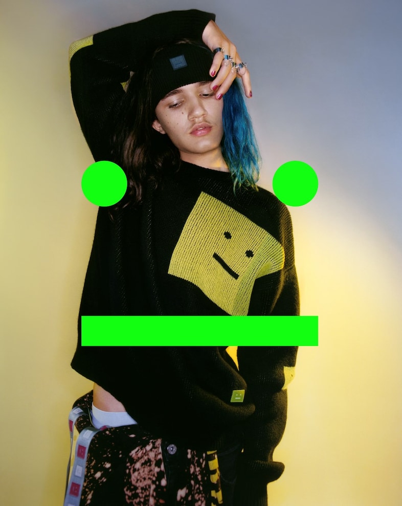 Acne Studios SS22 Face collection
