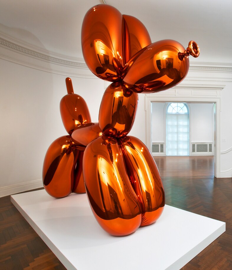 BalloonDog_Orange_Crop Jeff Koons 2