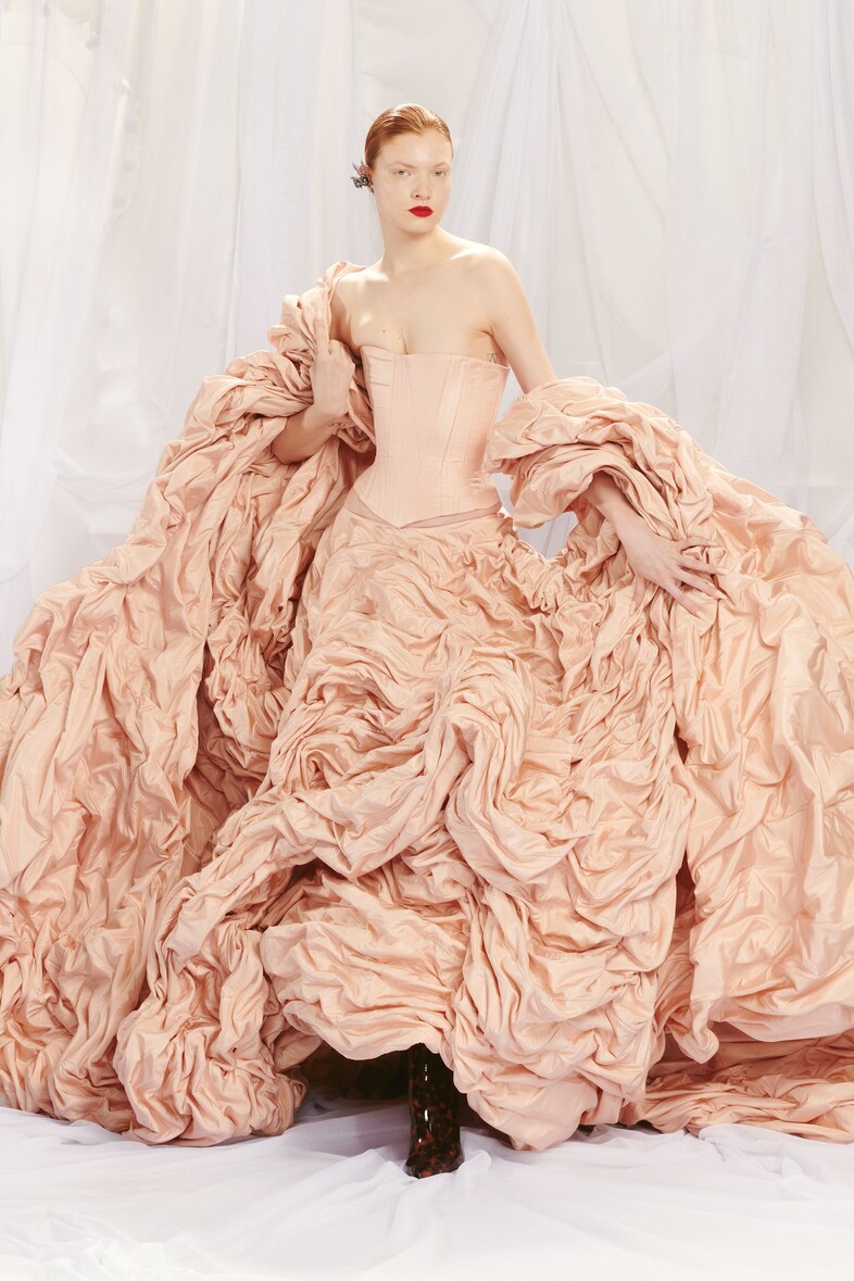 Jean Paul Gaultier SS22 couture by Glenn Martens
