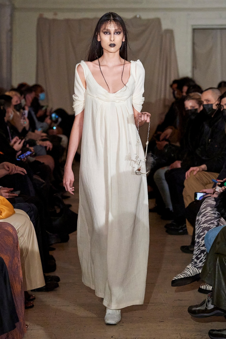 Elena Velez AW22, nightgown
