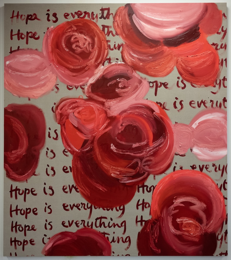 Victoria Cantons, “A mantra for daily living No.1 [Hope]” 1