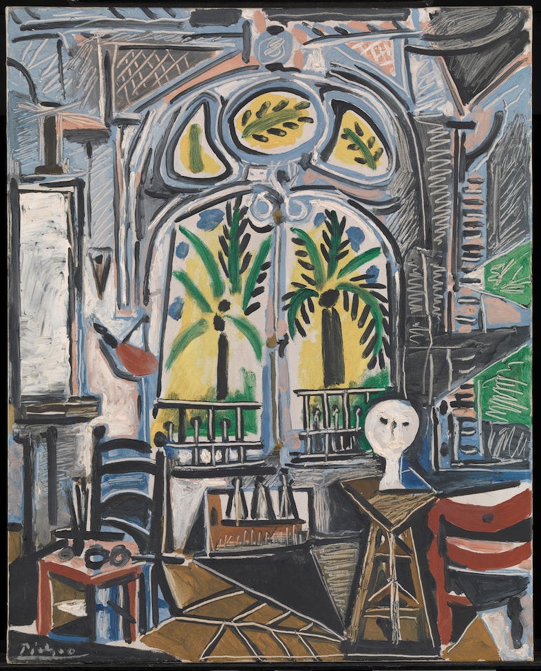 Pablo Picasso, “L&#39;Atelier (The Studio)” (1955) 5