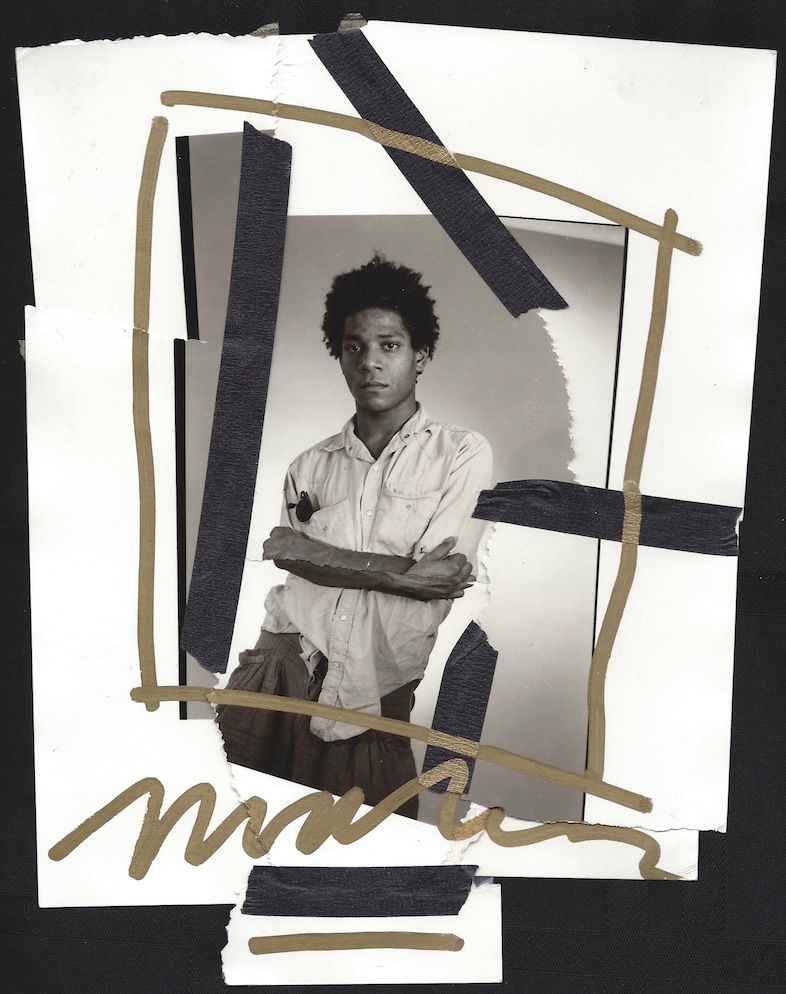Basquiat 2 Collage 1989 12