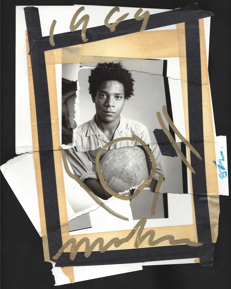 Basquiat 3 Collage 1989 13