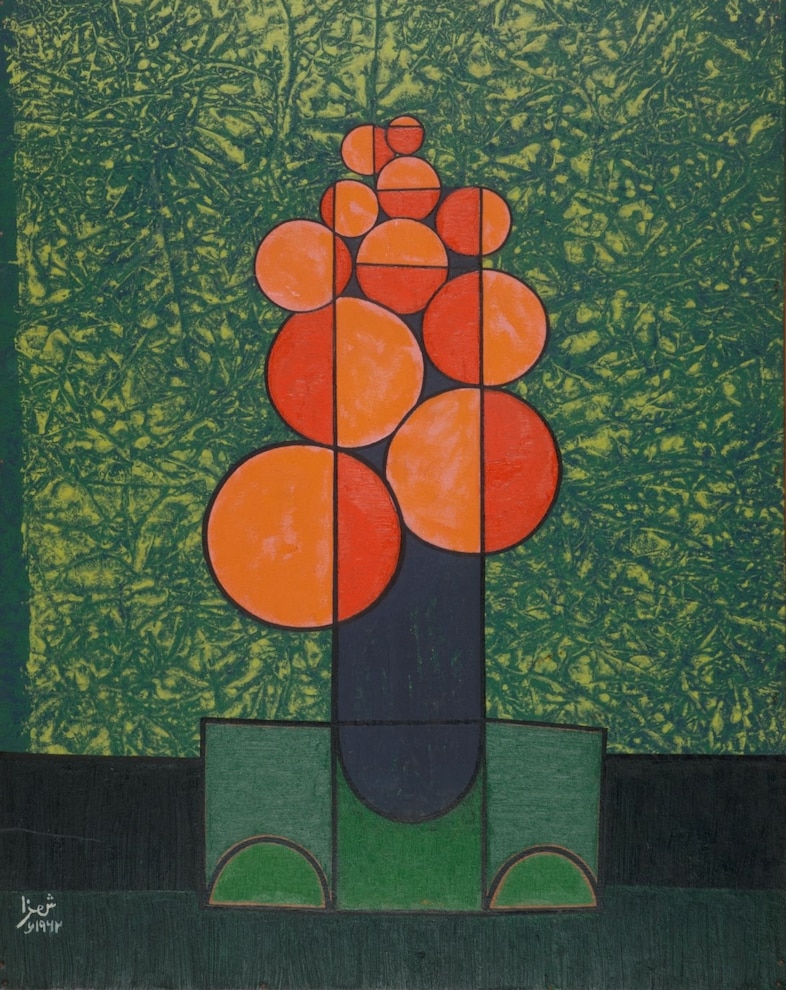 Anwar Jalal Shemza, “Apple Tree” (1962) 5