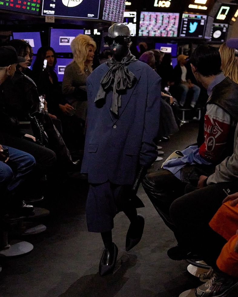 Balenciaga SS23 collection at the NY Stock Exchange 1