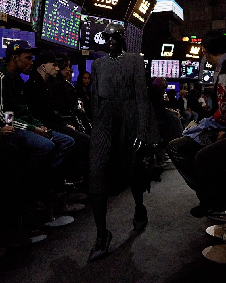 Balenciaga SS23 collection at the NY Stock Exchange 3