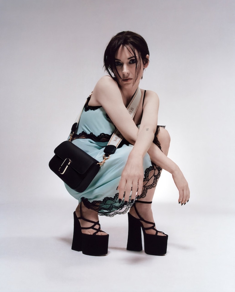 Winona Ryder for Marc Jacobs J Marc bag 4