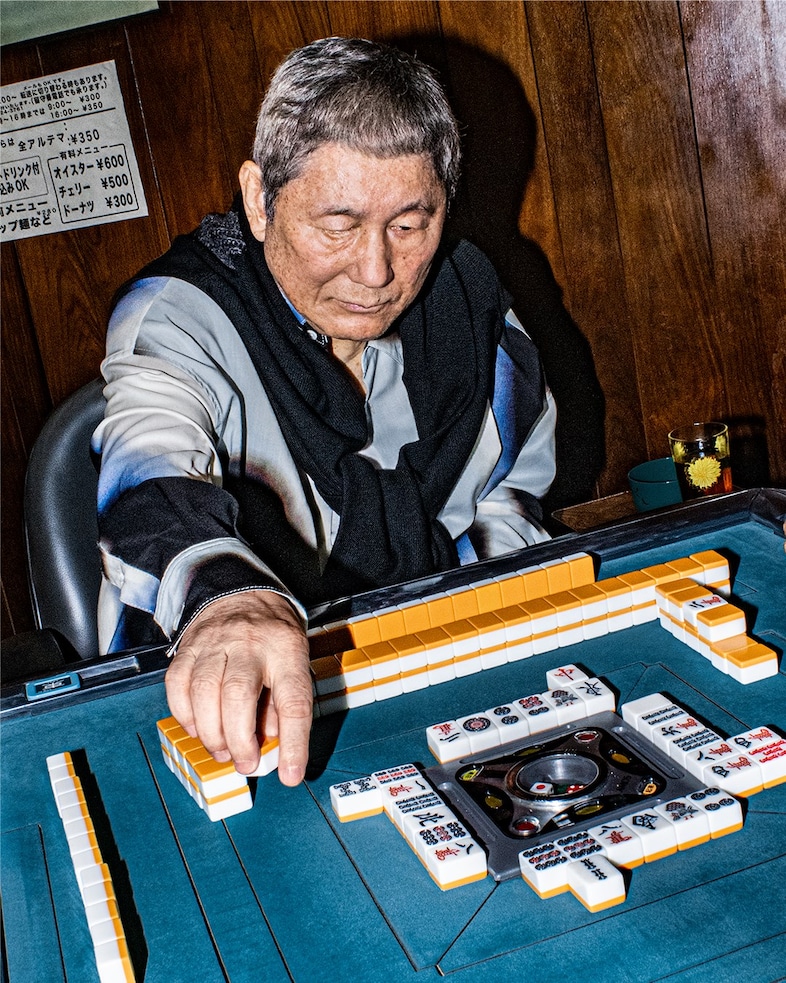 Takeshi Kitano for Loewe campaign with GR8 4
