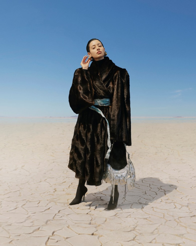 Balenciaga AW22 campaign, Kim Kardashian, Alexa Demie 4