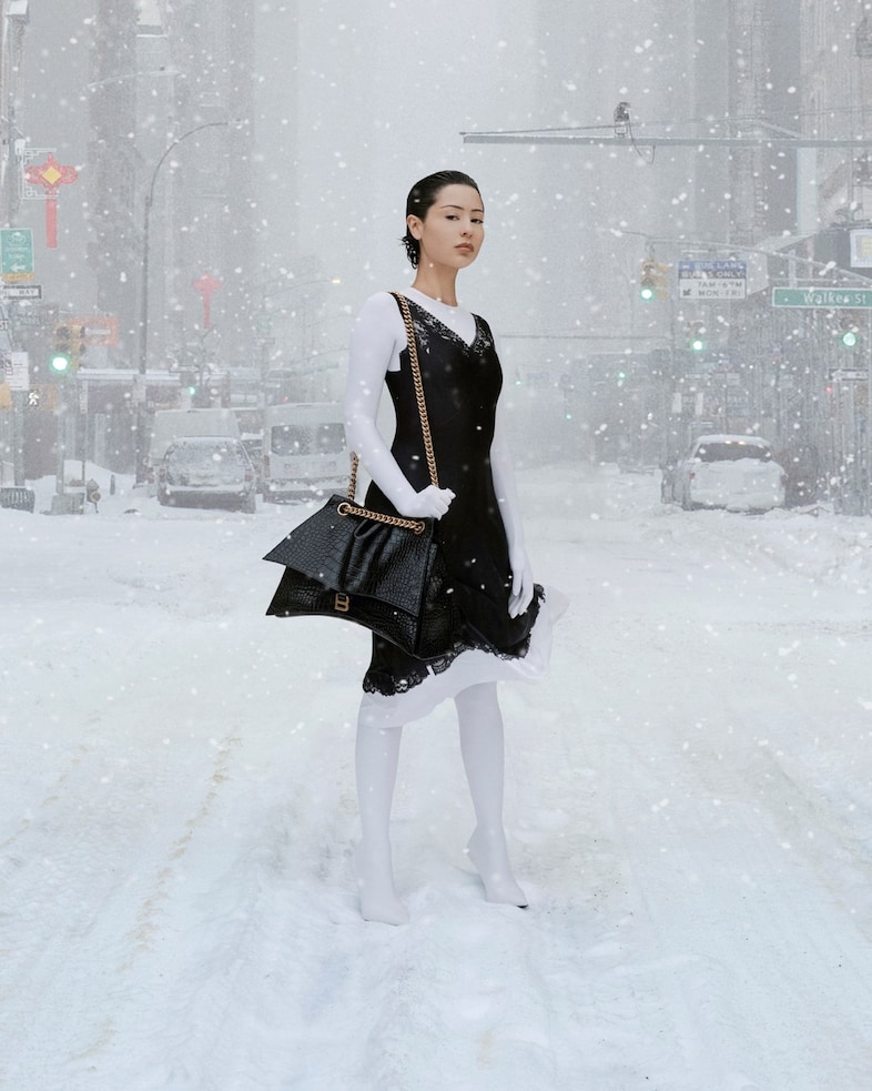 Balenciaga AW22 campaign, Kim Kardashian, Alexa Demie 5