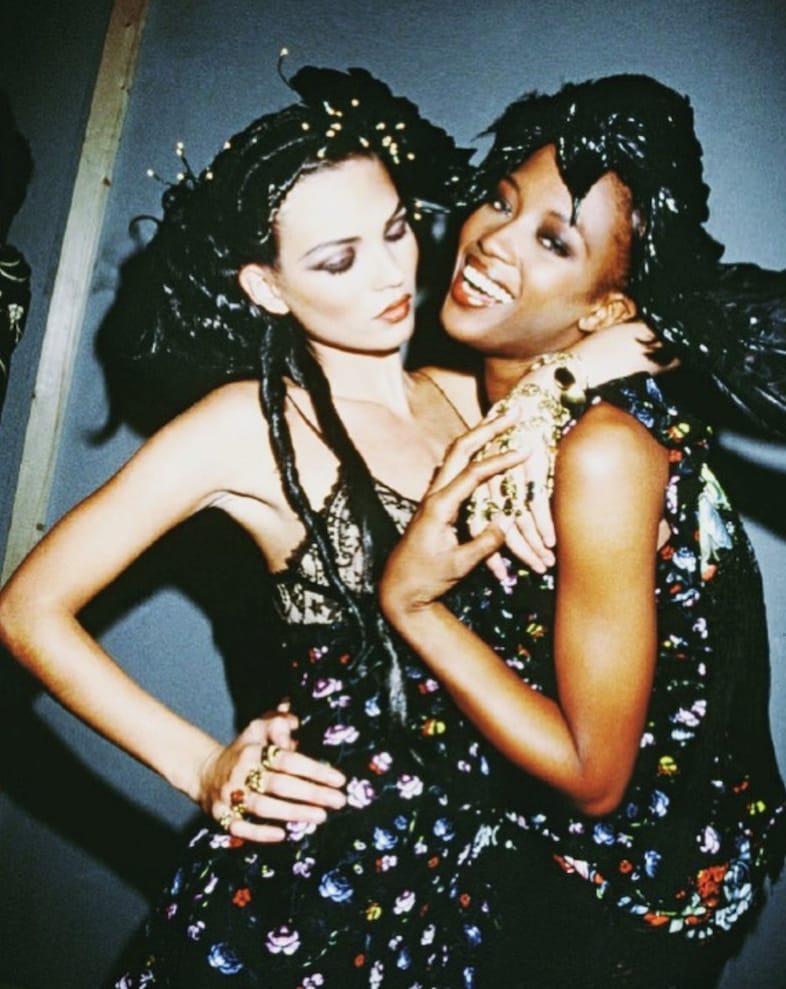 Kate Moss and Naomi Campbell 2
