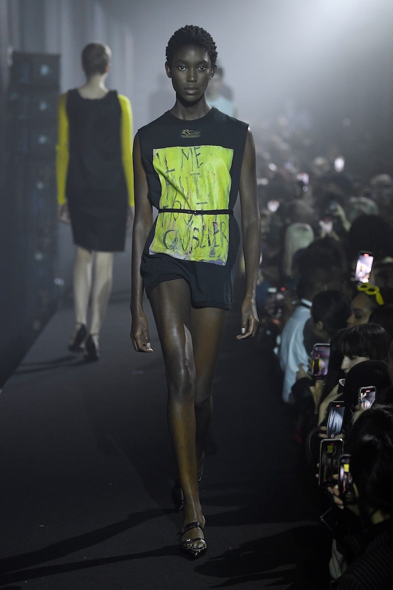 Raf Simons SS23 show at Printworks London 