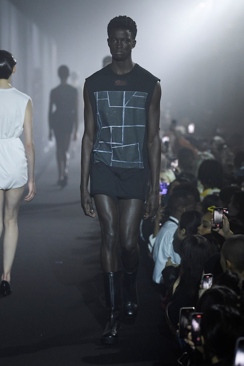 Raf Simons SS23 show at Printworks London 