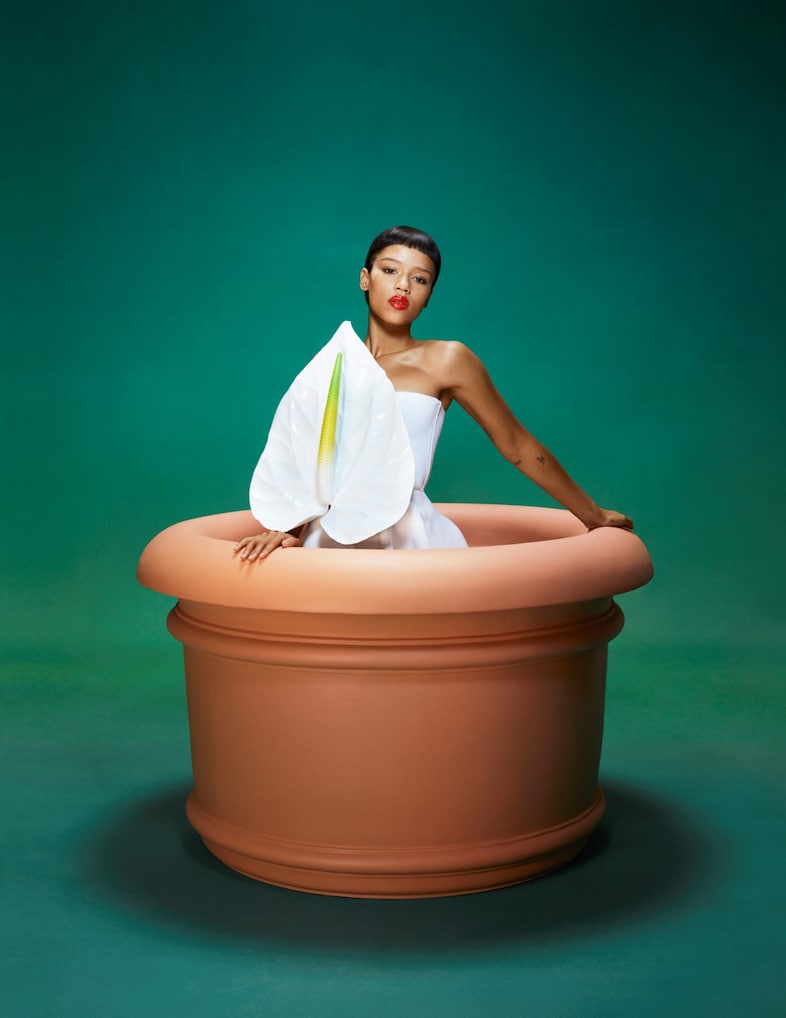 Taylor Russell for Dazed winter 2022 9 8