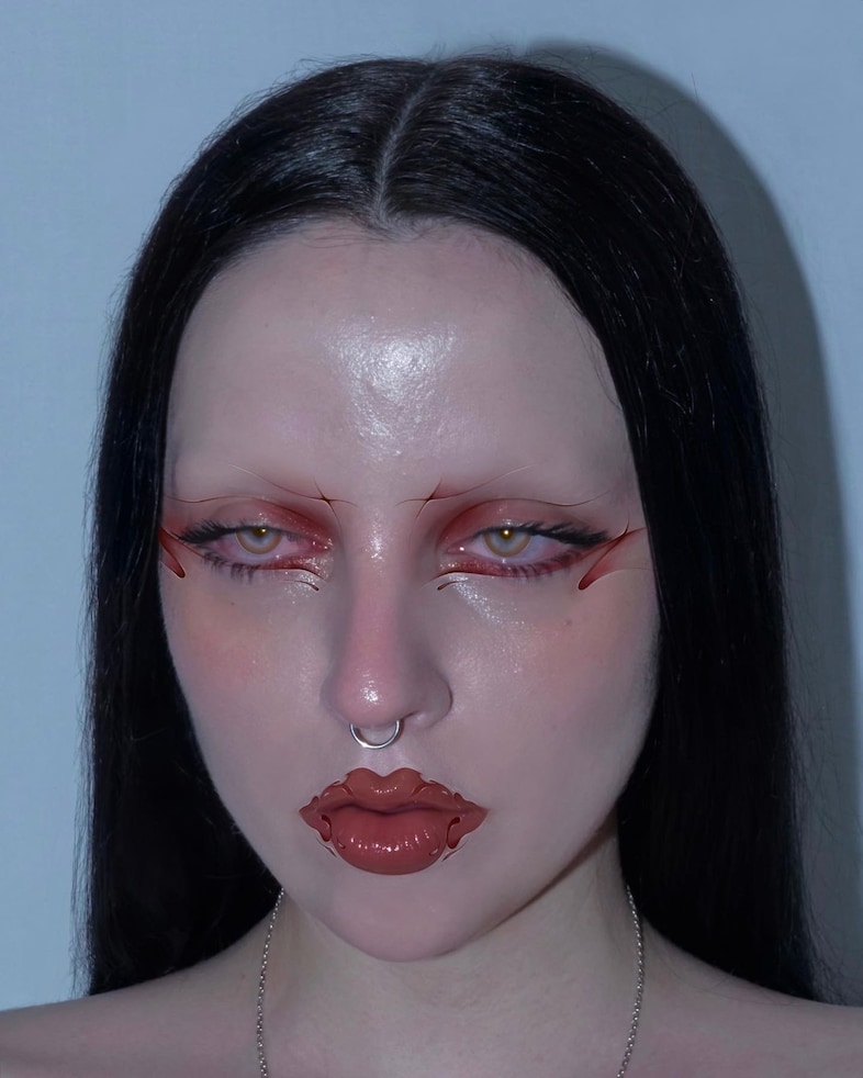Animegvrl AI make-up community Dazed Beauty 3