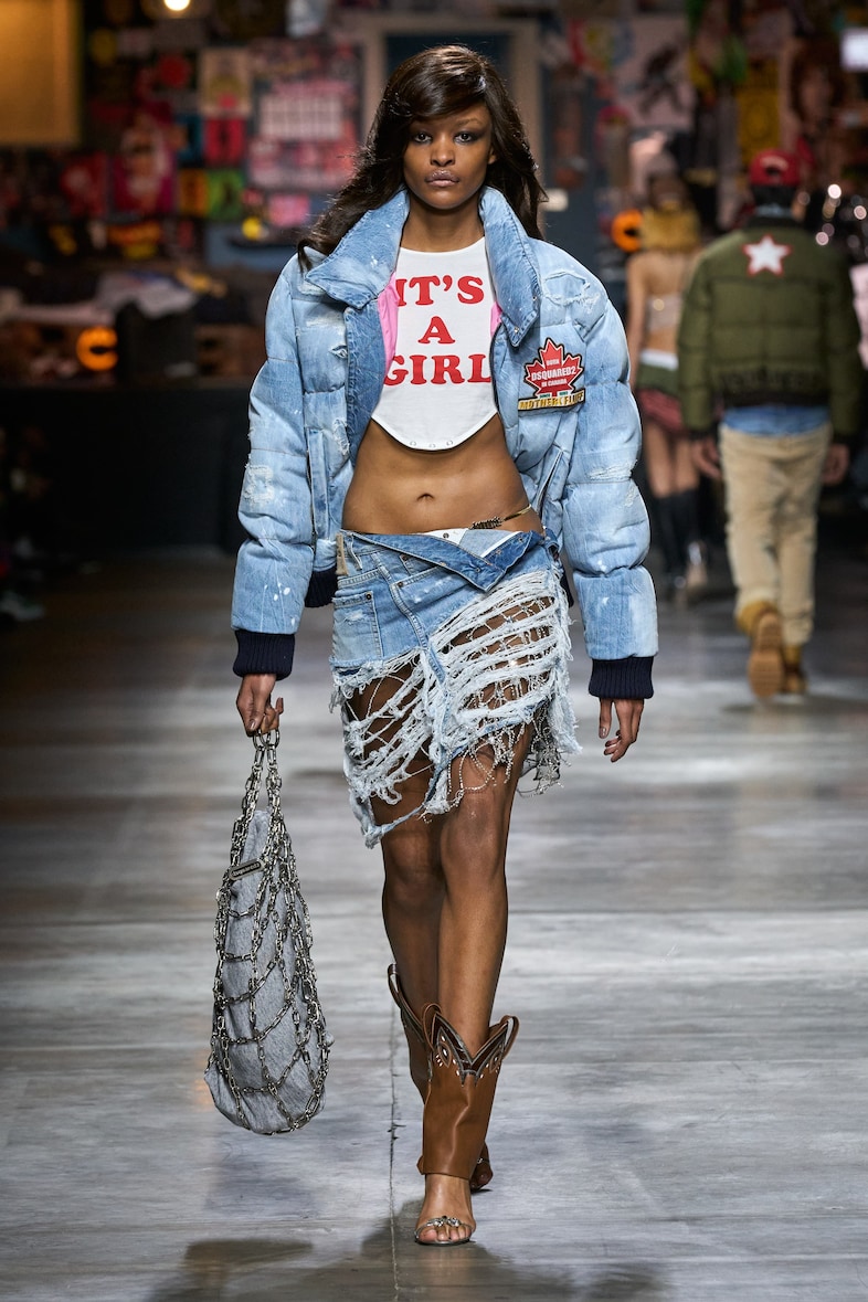 DSquared2 AW23 co-ed show Milan Fashion Week