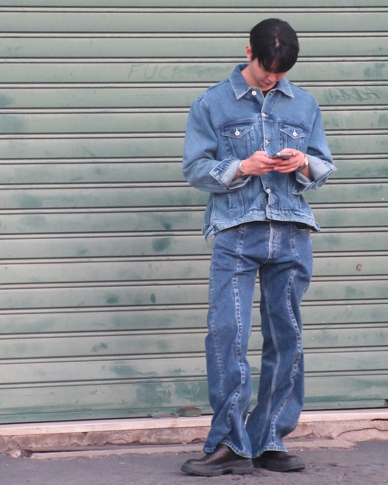 Milan Fashion Week Men's AW23 Street Style 9