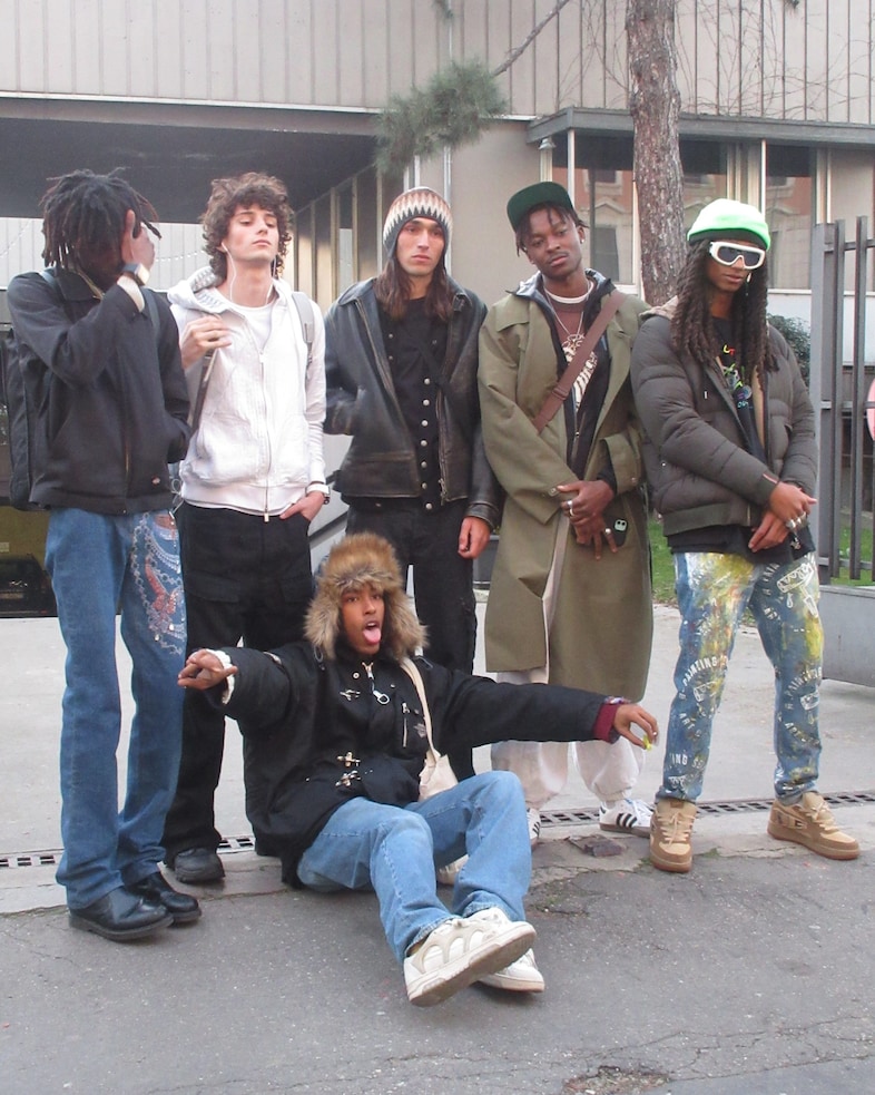 Milan Fashion Week Men's AW23 Street Style 4