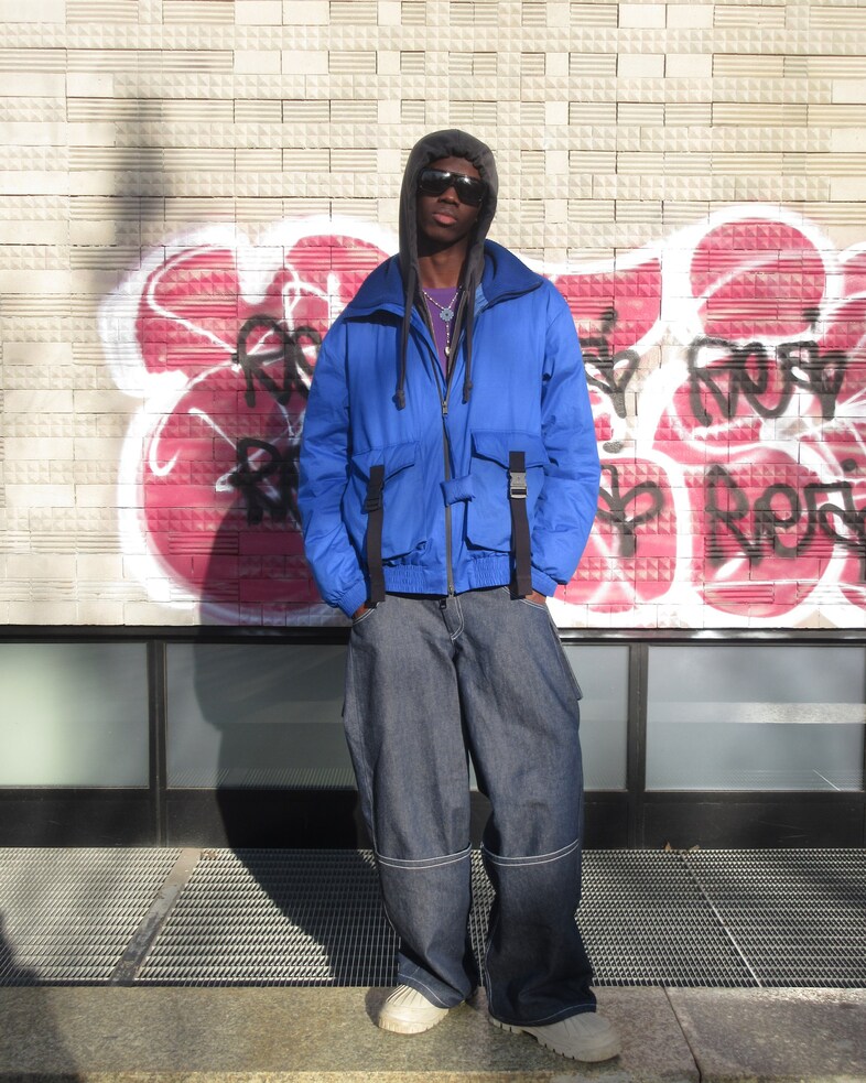 Milan Fashion Week Men's AW23 Street Style 13
