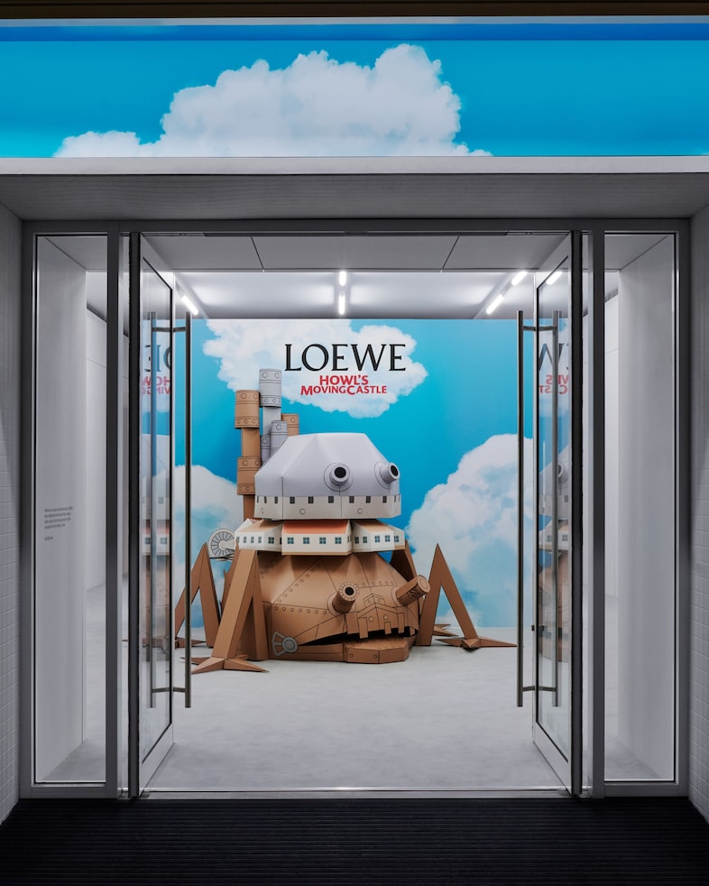 Loewe x Howl’s Moving Castle at Selfridges Dazed