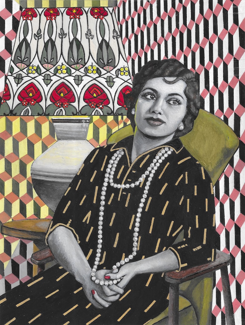 18. Rhapsody of Innocence (portarit of Monir Vakil 9