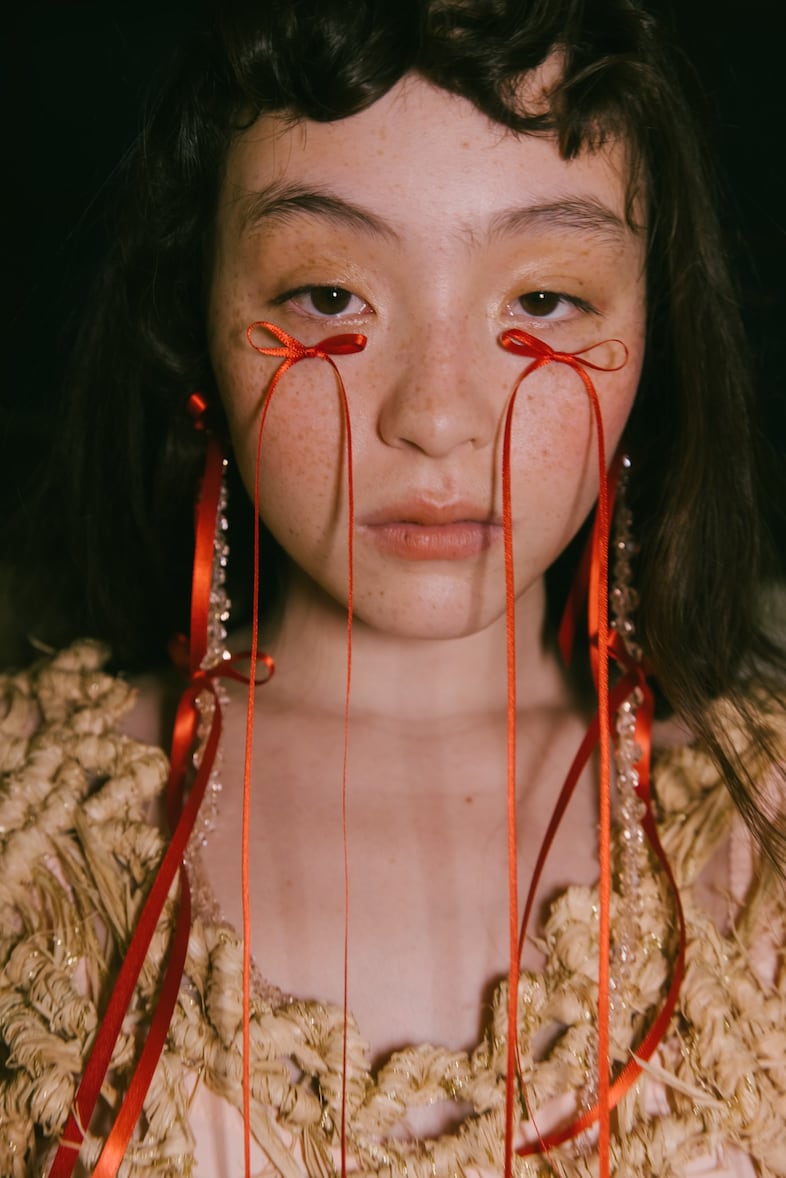Simone Rocha AW23 LFW Dazed beauty