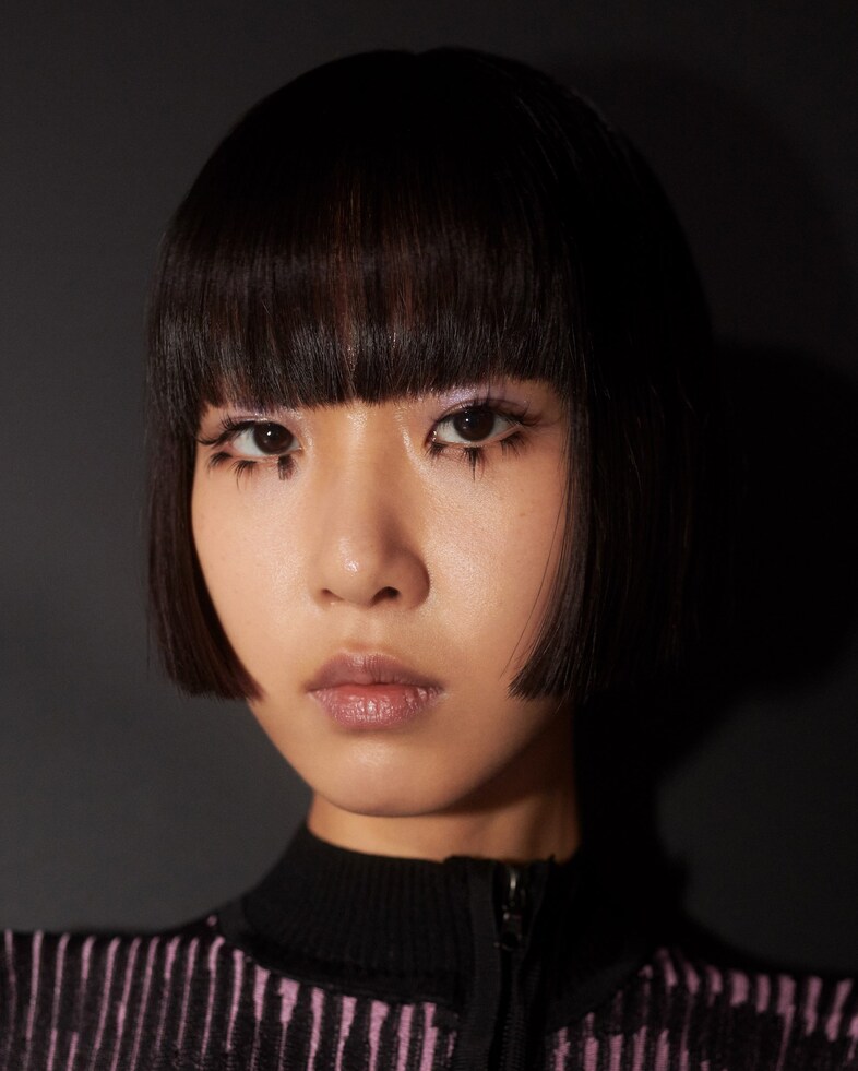 Beauty at Chet Lo AW23 dazed Isamaya Ffrench 5