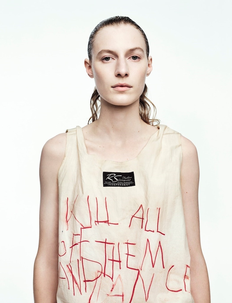 Raf Simons, AnOther SS23 15