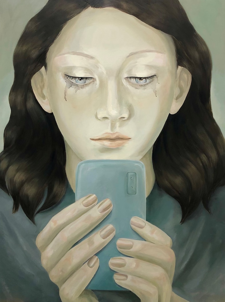 Serpil Mavi Üstün, ”Screen Time I” (2022),