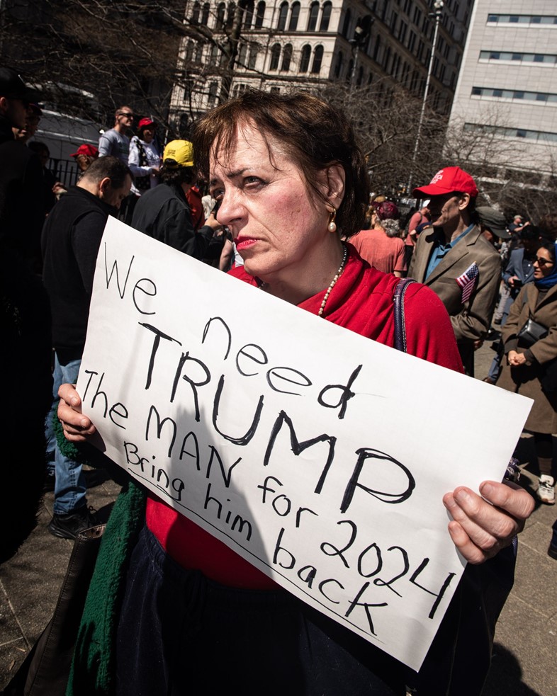 Photos from Trump’s courtroom arrest, by Mark Minton | Dazed