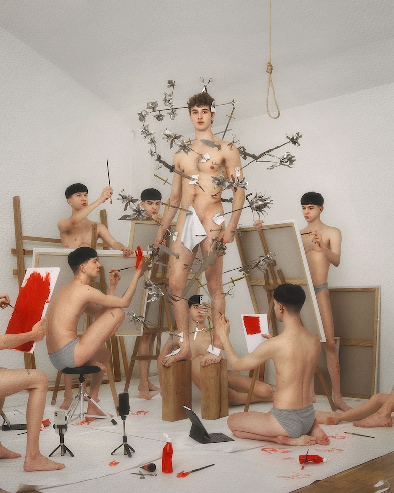 estudio de guerrero derrotado, 2021 6