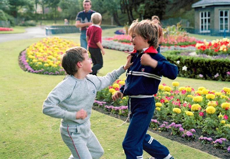 Tom Wood, &quot;Brothers fighting”, Vale Park (1980s)