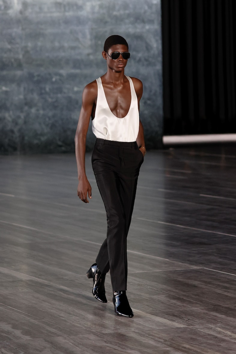 Saint Laurent SS24 menswear show Berlin
