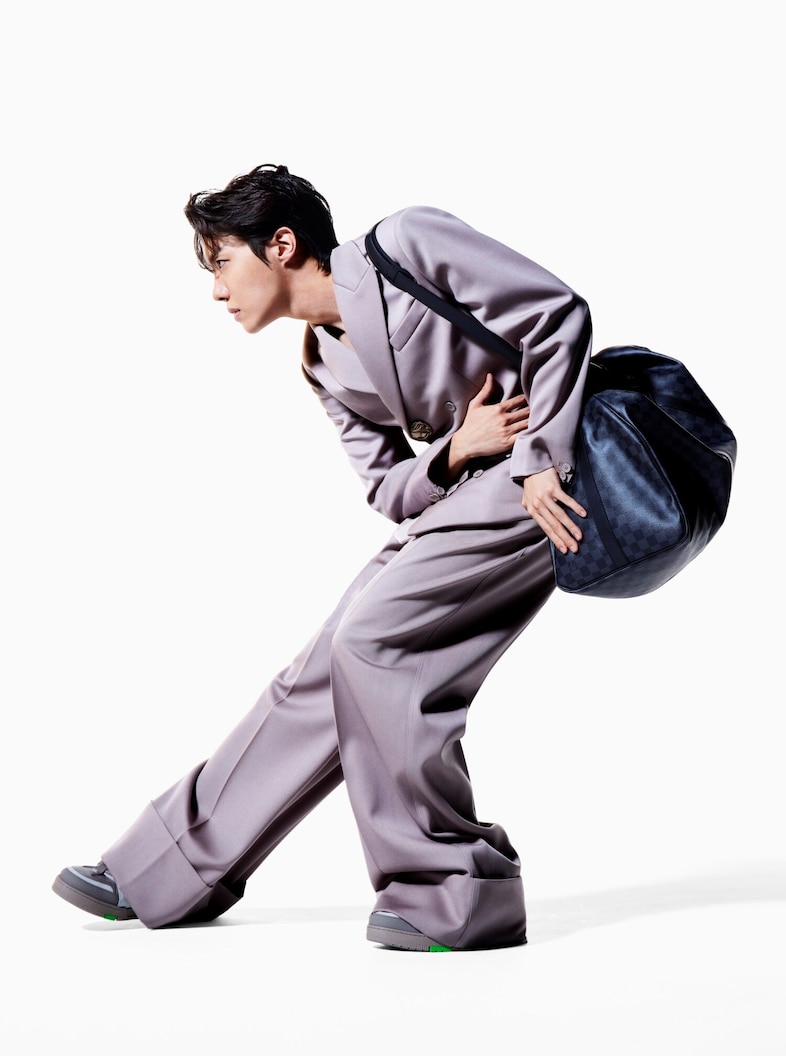 BTS J-Hope Louis Vuitton star campaign Keepall