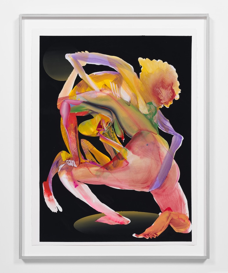 Christina Quarles, “Wrestlin&#39;” (detail) (2023 4
