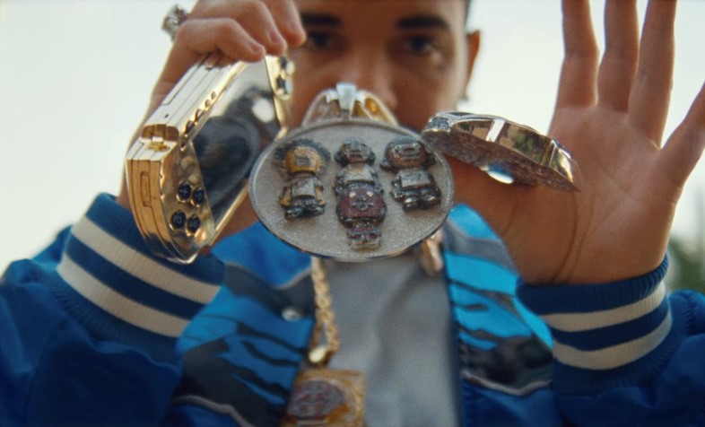Drake Pharrell chains