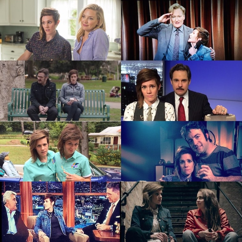 Cameron Esposito side mullet gayest hair