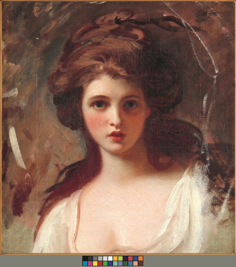 George Romney, ‘Emma Hart as Circe’, 1782-1794