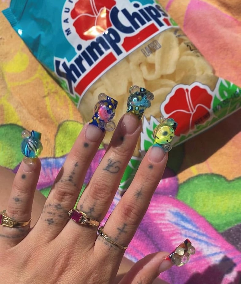 Lesly Arra&#241;aga nail artist Leslydidthem 6