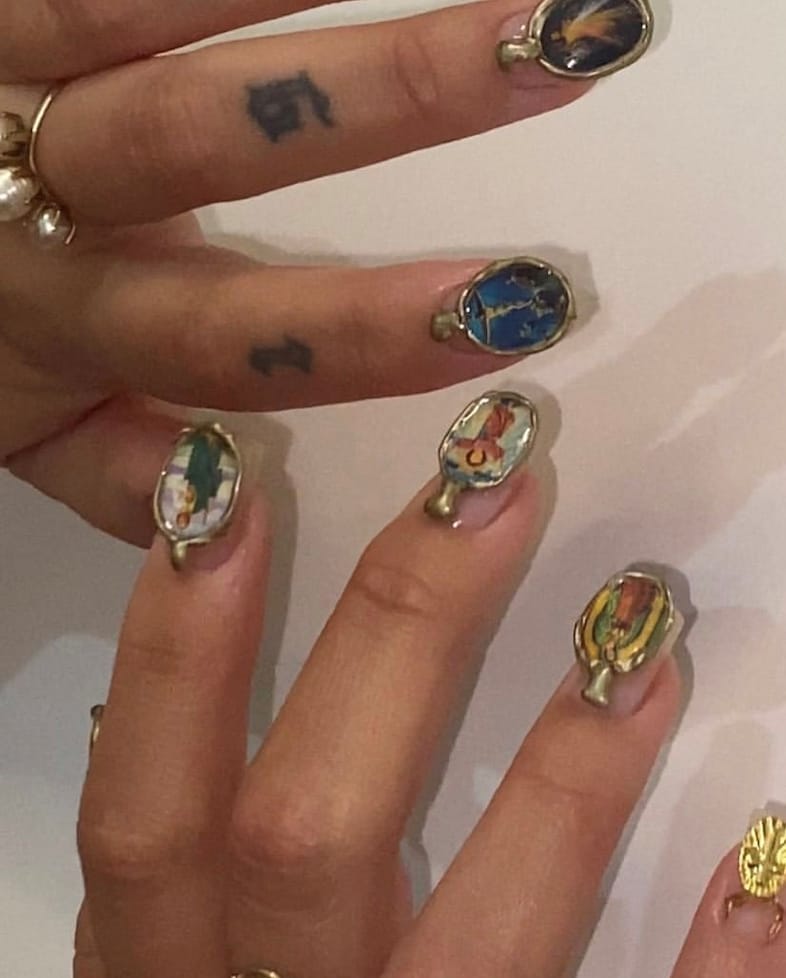 Lesly Arra&#241;aga nail artist Leslydidthem 13