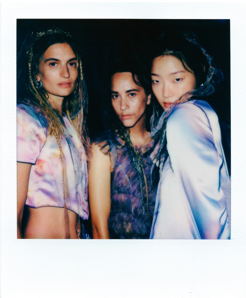 Collina Strada SS24 polaroids by Andrew Tess 1