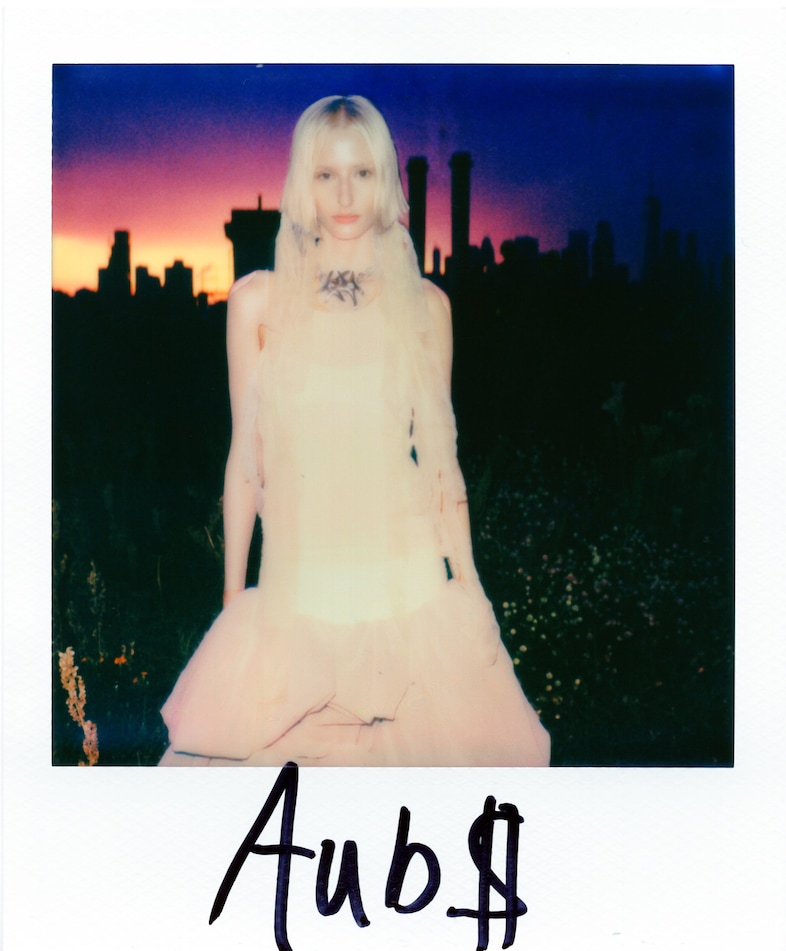 Collina Strada SS24 polaroids by Andrew Tess 2