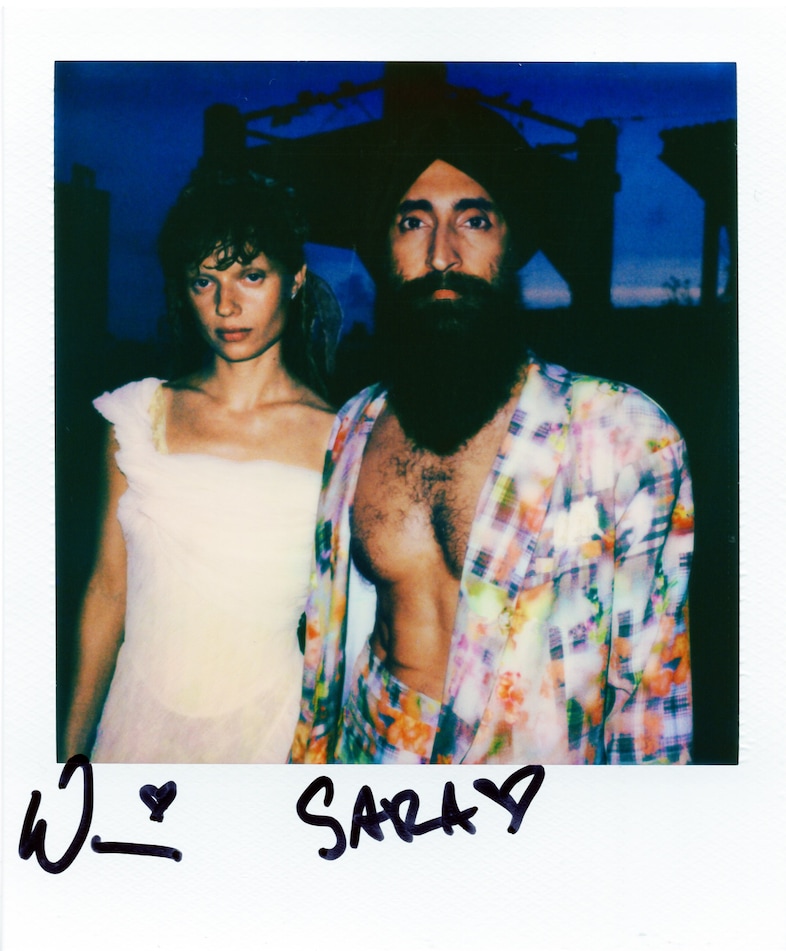 Collina Strada SS24 polaroids by Andrew Tess 3