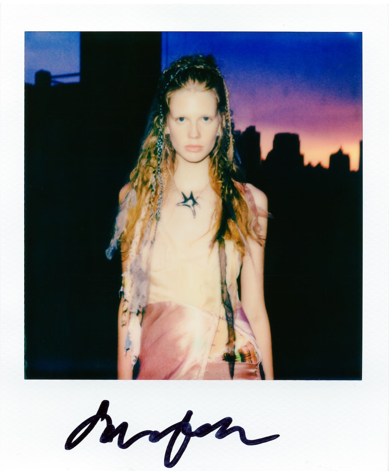 Collina Strada SS24 polaroids by Andrew Tess 5