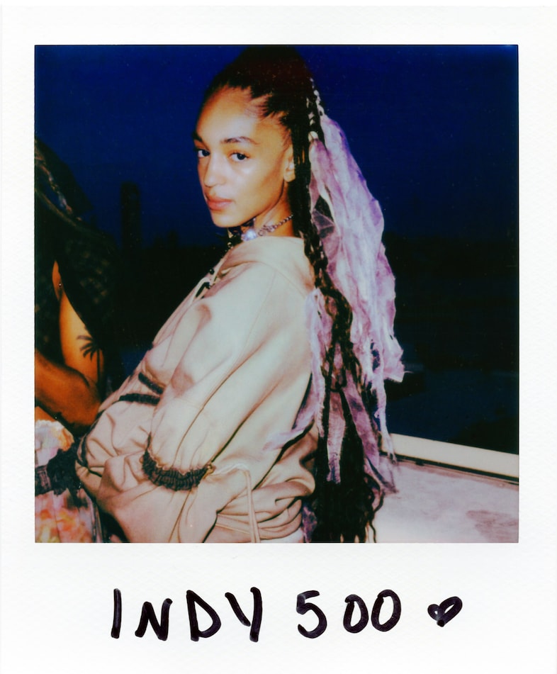 Collina Strada SS24 polaroids by Andrew Tess 6