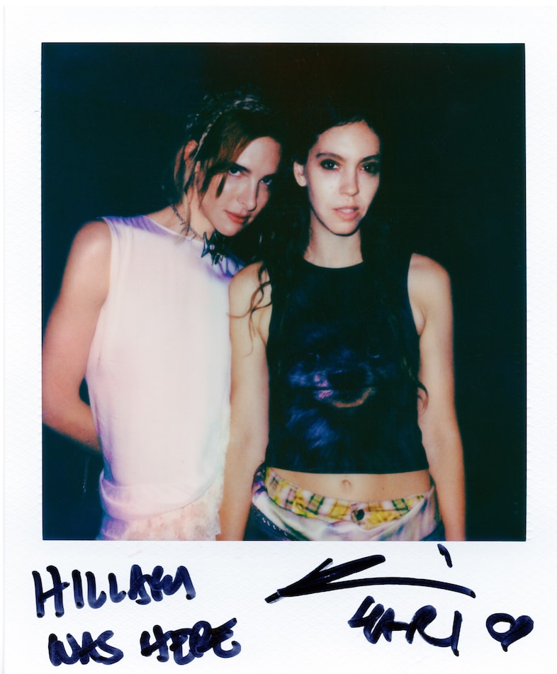 Collina Strada SS24 polaroids by Andrew Tess 7