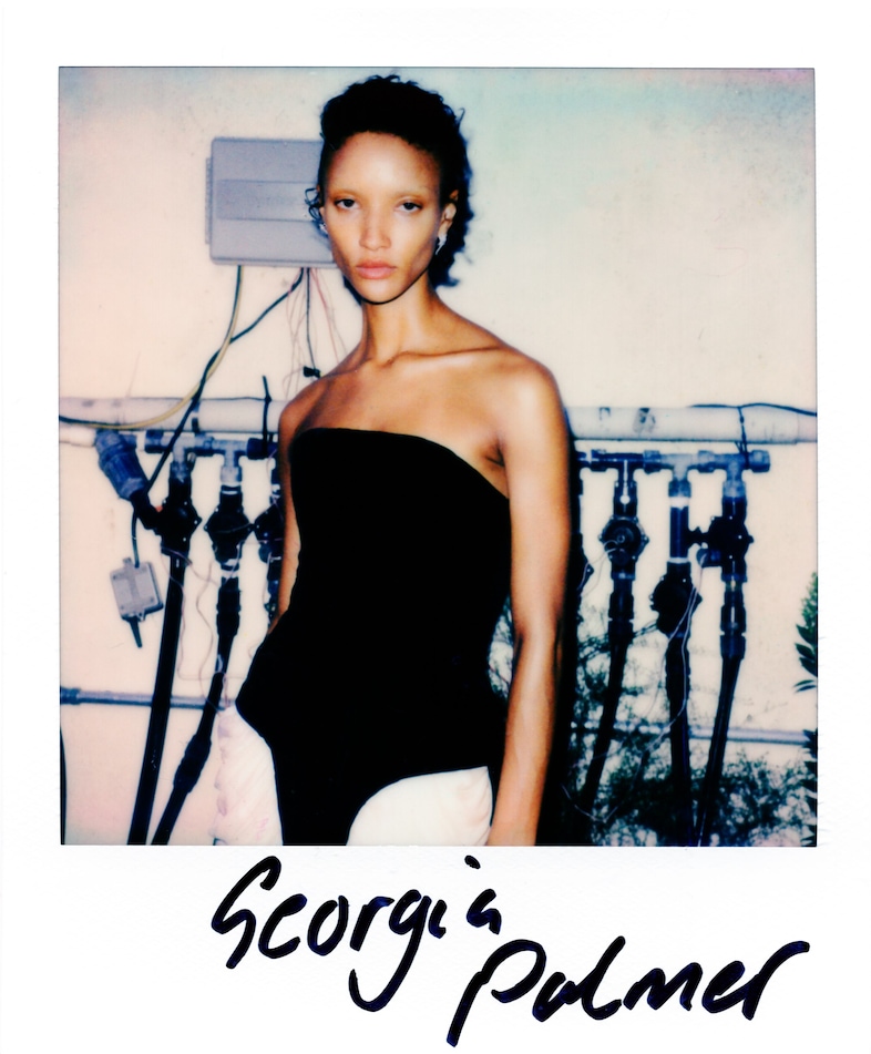 Collina Strada SS24 polaroids by Andrew Tess 11