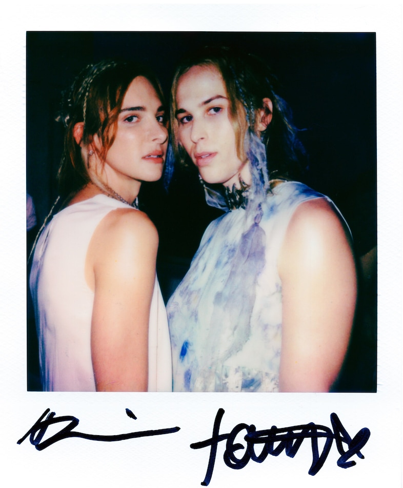 Collina Strada SS24 polaroids by Andrew Tess 14